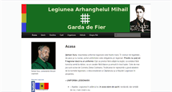 Desktop Screenshot of legiunea.org